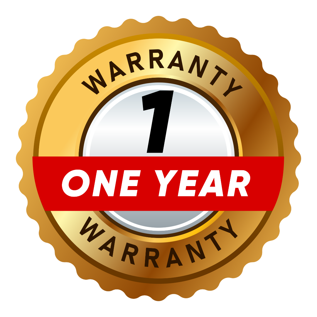 Premium 1-Year Warranty (Free Replacements)
